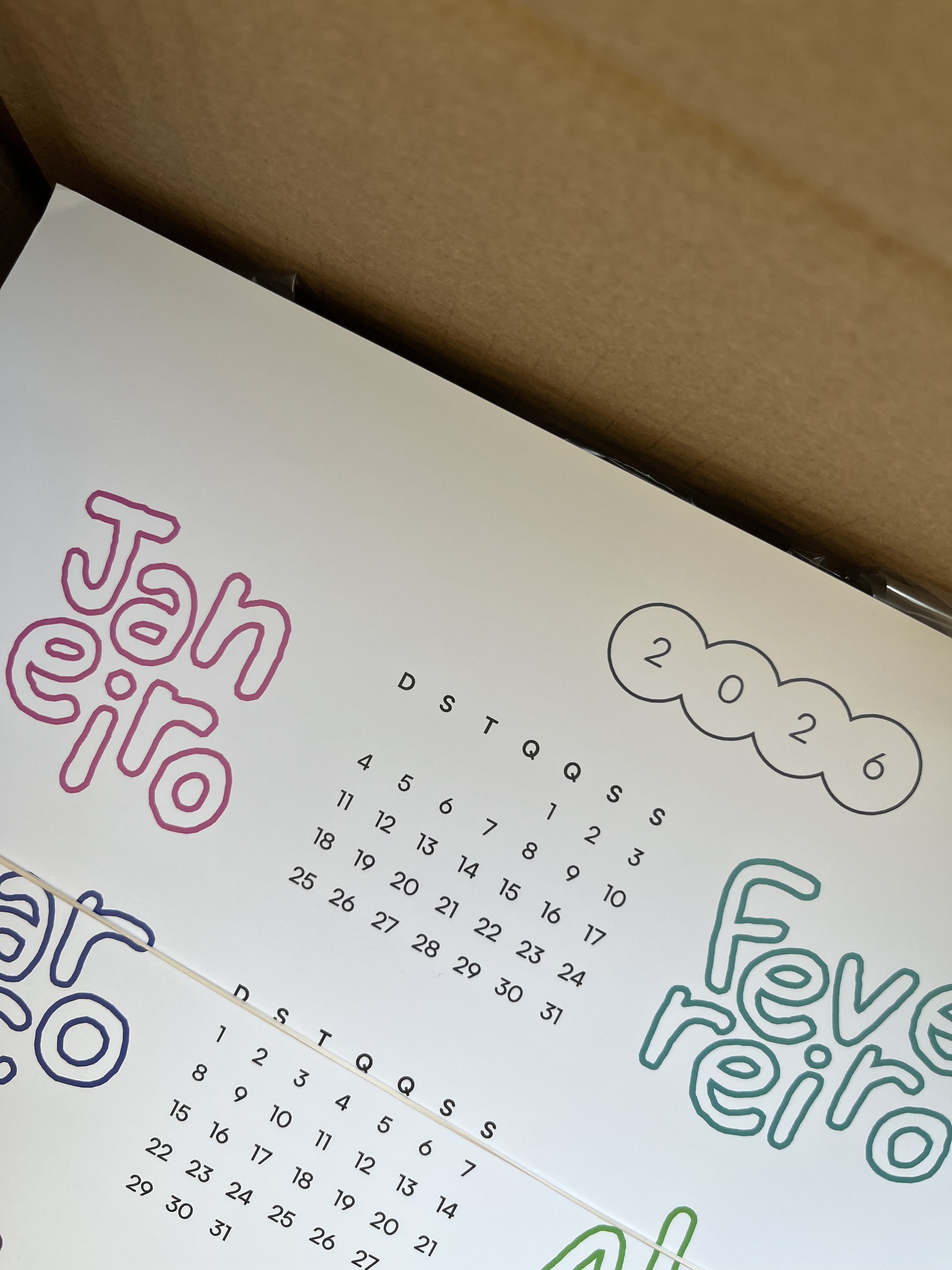 Calendário 2026 Detalhe 2
